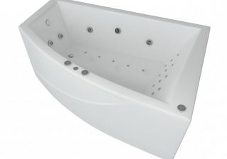 Акриловая ванна АКВАТЕК Оракул 180x125 см правая без гидромассажа